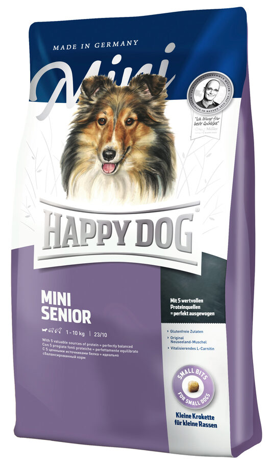 mini fw senior revo scaled Happy Dog Supreme Mini Senior – Vse, kar je dobro za naše majhne starejše kužke.