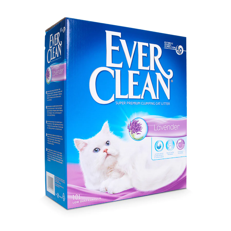 ever clean super premium clumping cat litter lavender scent 10l product image 900x900px 1024x1024